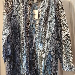 Christopher & banks blouse size m